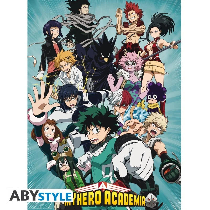 MY HERO ACADEMIA - Kunstwerke - Set 2 Poster '52x38'