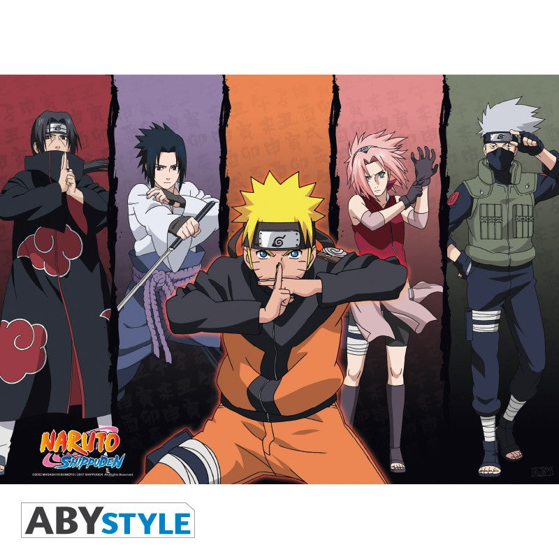 NARUTO - Groups - Set 2 posters '52x38'
