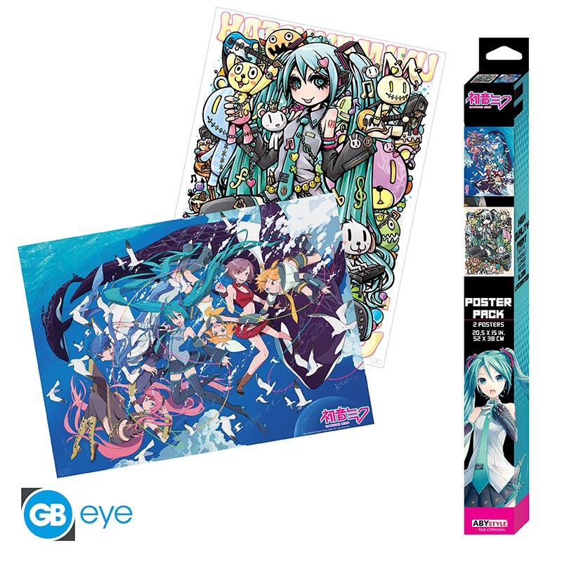 HATSUNE MIKU - Series 2 - Set 2 posters '52x38'