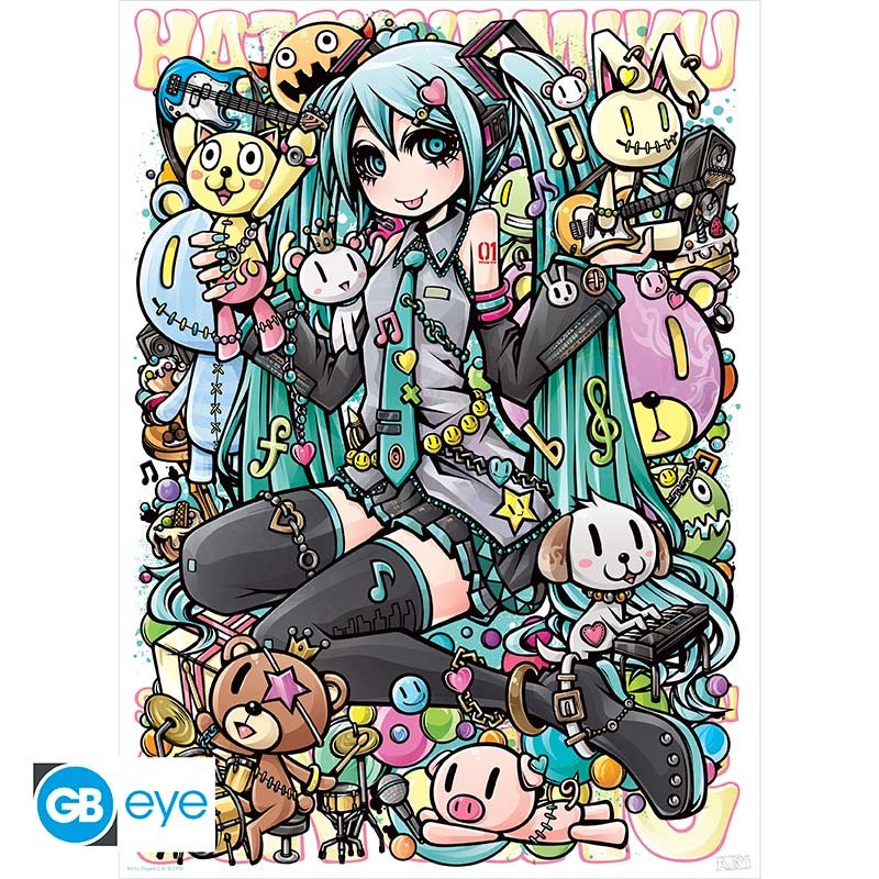 HATSUNE MIKU - Series 2 - Set 2 posters '52x38'