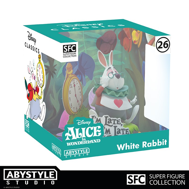 DISNEY - White Rabbit - Figurine SFC 10cm