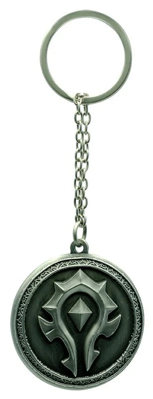 WOW - Metal 3D Keychain - Horde