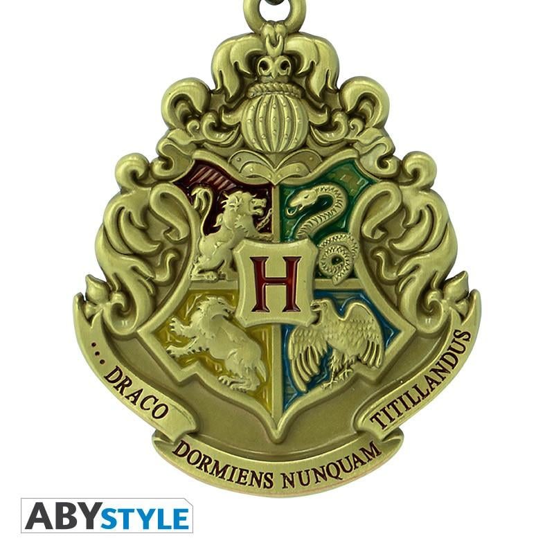 HARRY POTTER - Metal 3D Keychain - Hogwarts' Crest