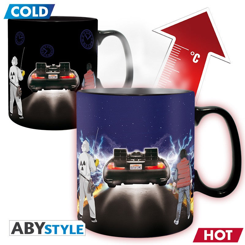 BACK TO THE FUTURE - Time Machine - Mug Heat Change 460ml