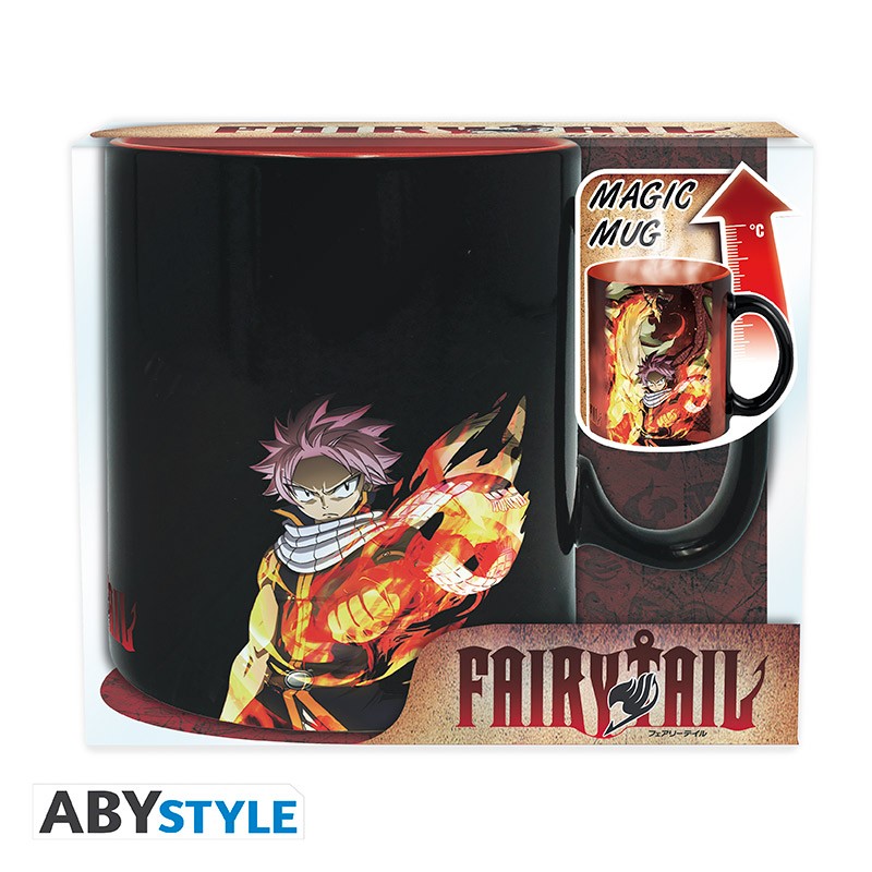 FAIRY TAIL - Natsu & Lucy - Mug Heat Change 460ml