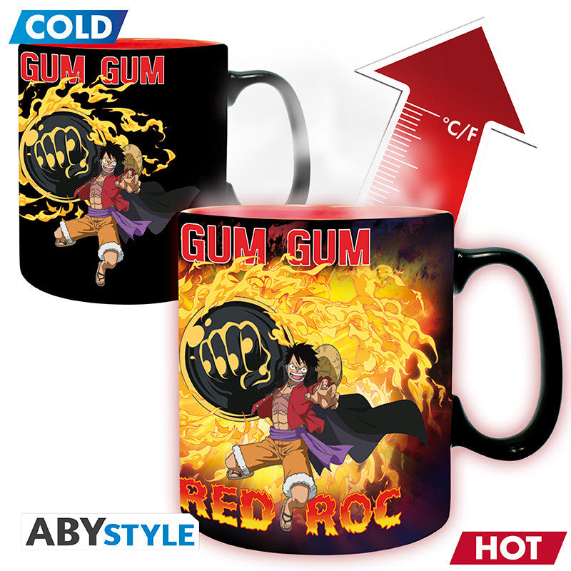 ONE PIECE - Luffy vs Kaido - Mug Heat Change 460ml