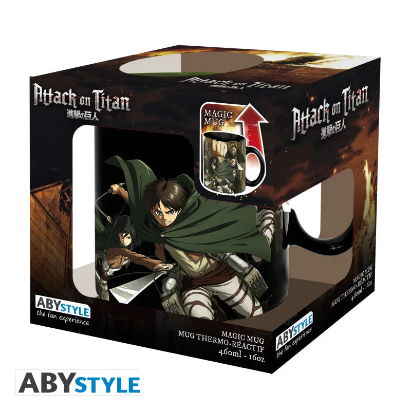 ATTACK ON TITAN - Titans - Mug Heat Change 460ml