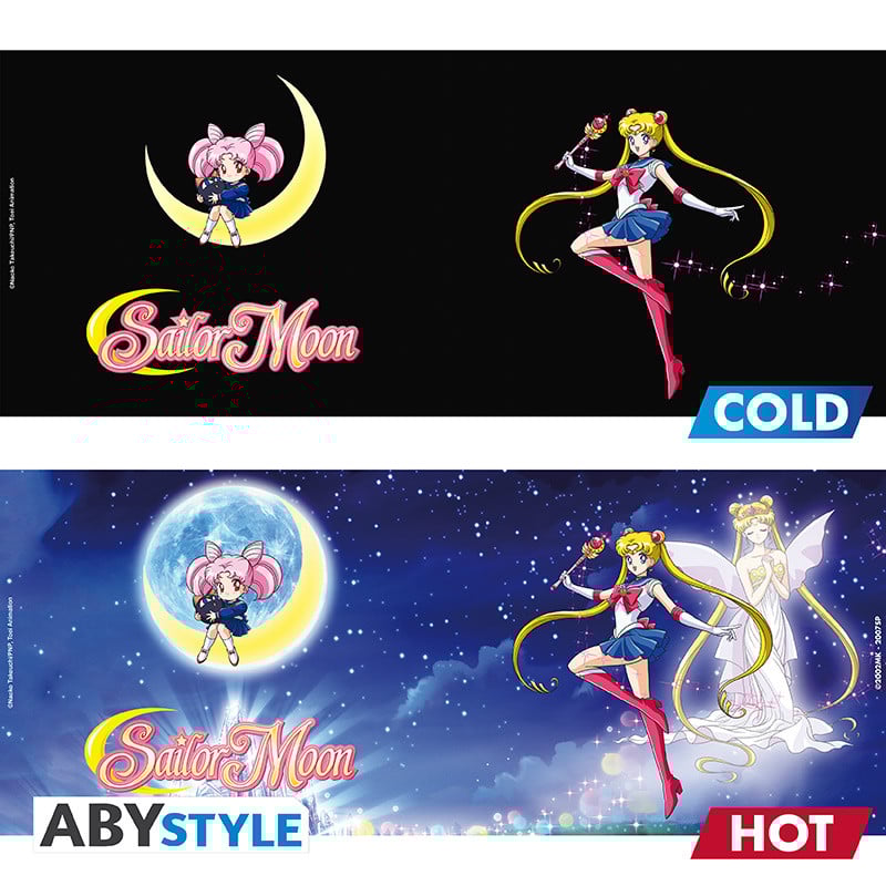 SAILOR MOON - Sailor & Chibi - Mug Heat Change 460ml
