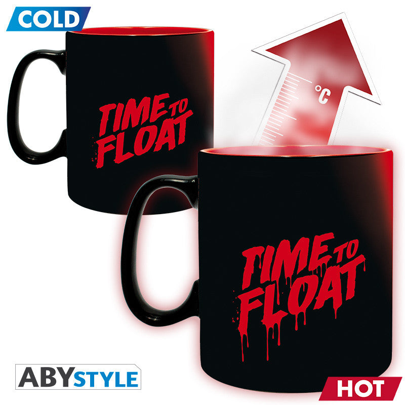 IT - Pennywise "Time to float" - Mug Heat Change 460ml