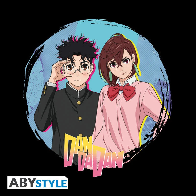 DANDADAN - T-Shirt Momo & Okarun Unisex black (L)