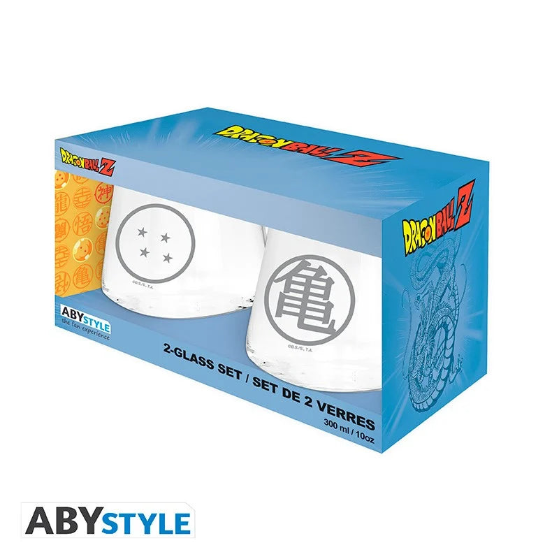 DRAGON BALL Z - Crystal ball - 2 Glasses Set 300ml