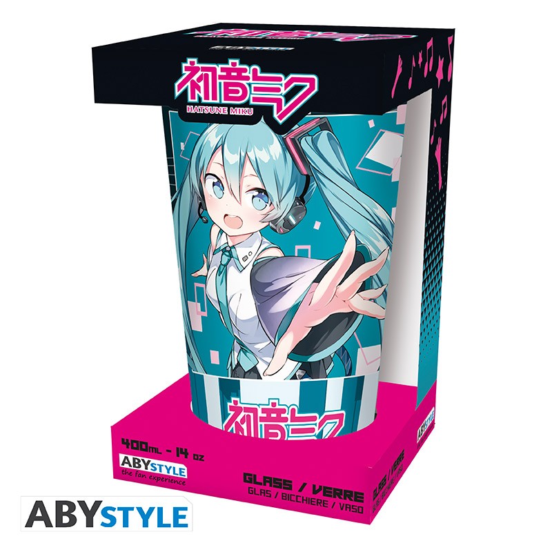 HATSUNE MIKU - Musical town - XXL Glass 400ml