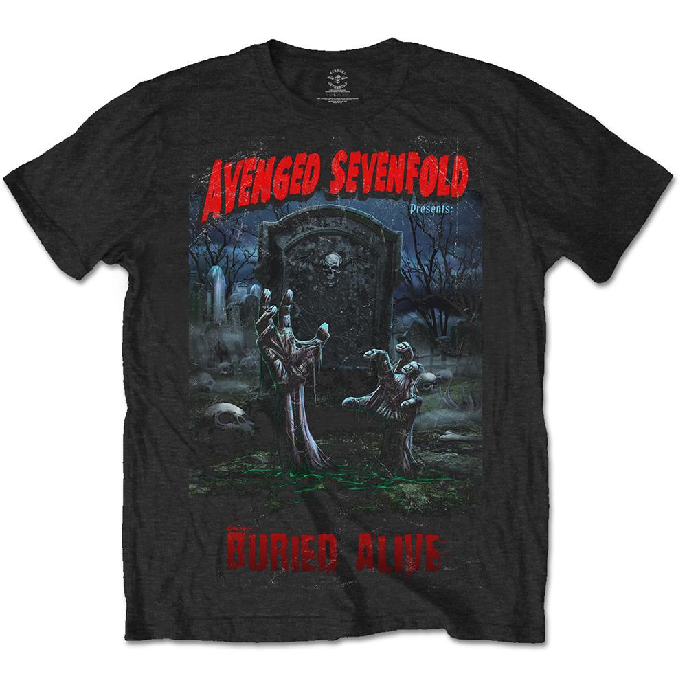 AVENGED SEVENFOLD - T-Shirt RWC- Buried Alive Tour 2012 (S)