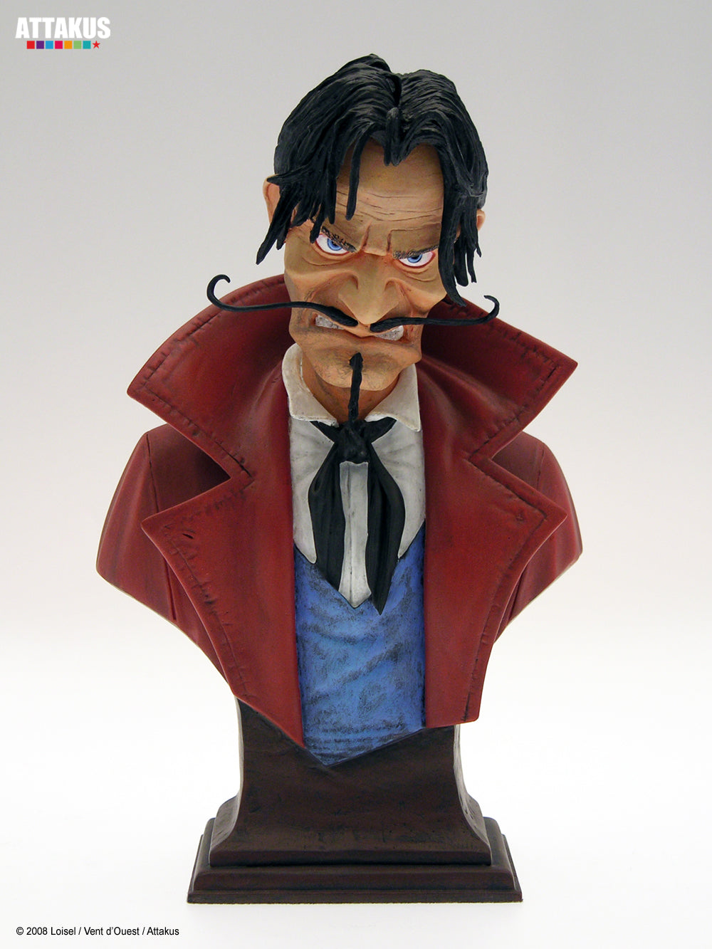 PETER PAN (R. LOISEL) – Capitaine Crochet – Harzbüste 20 cm