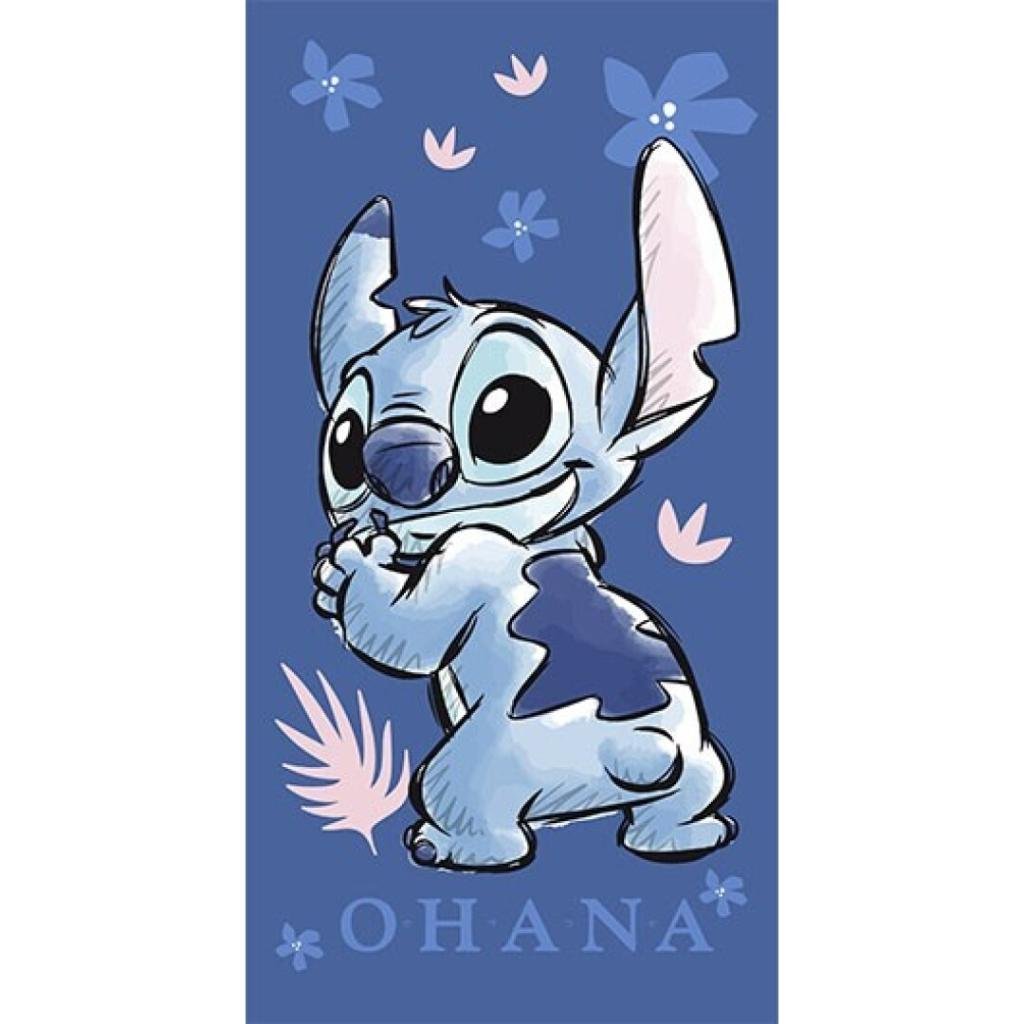 LILO & STITCH - Ohana - Beach Towel 100% Polyester - 70x140cm