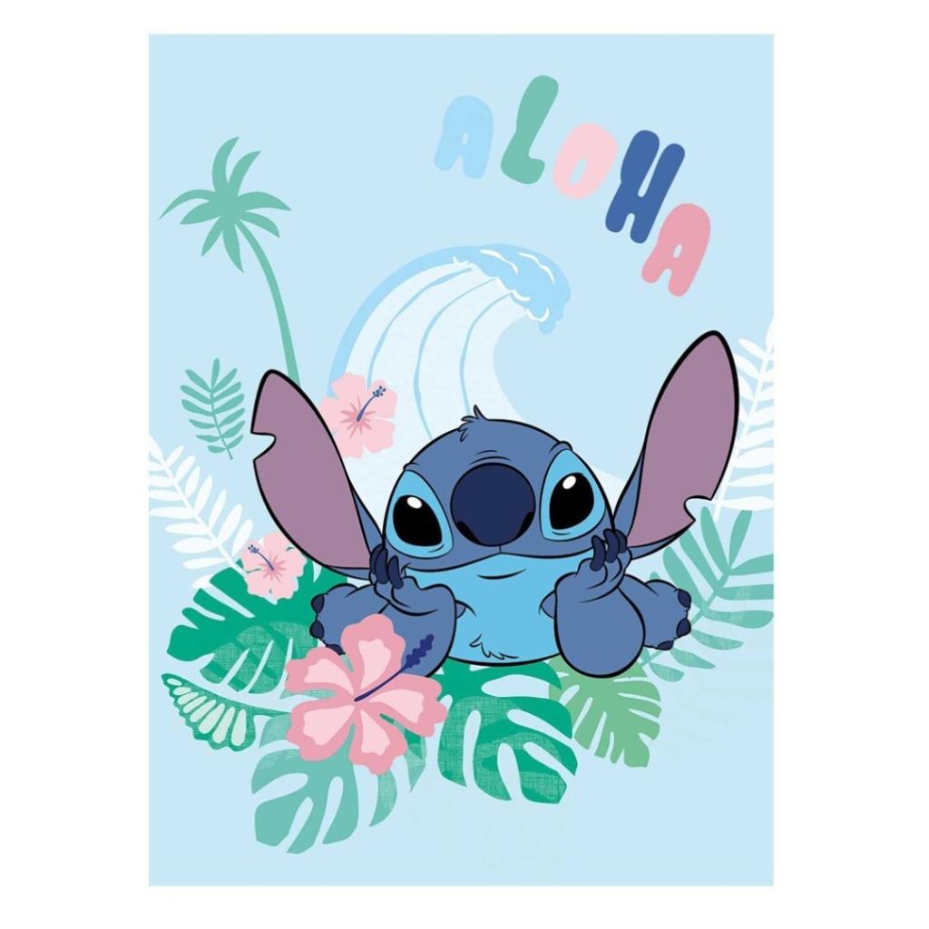 DISNEY – Flanelldecke 110 x 150 cm – Aloha-Stich