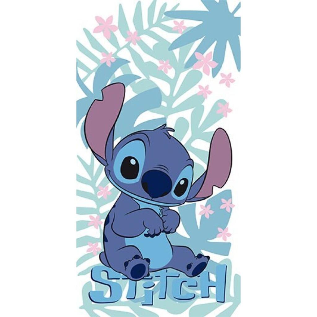 LILO &amp; STITCH – Stitch Sit – Strandtuch 100 % Polyester – 70 x 140 cm