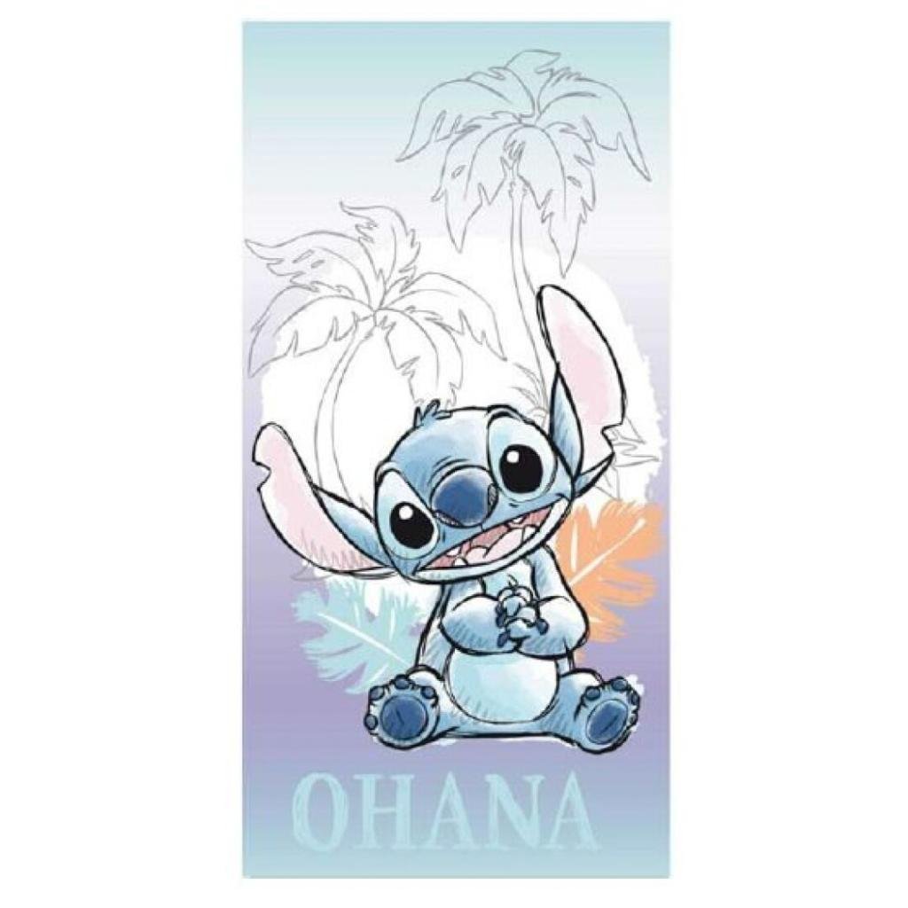 LILO &amp; STITCH – Stitch Ohana – Strandtuch 100 % Polyester – 70 x 140 cm