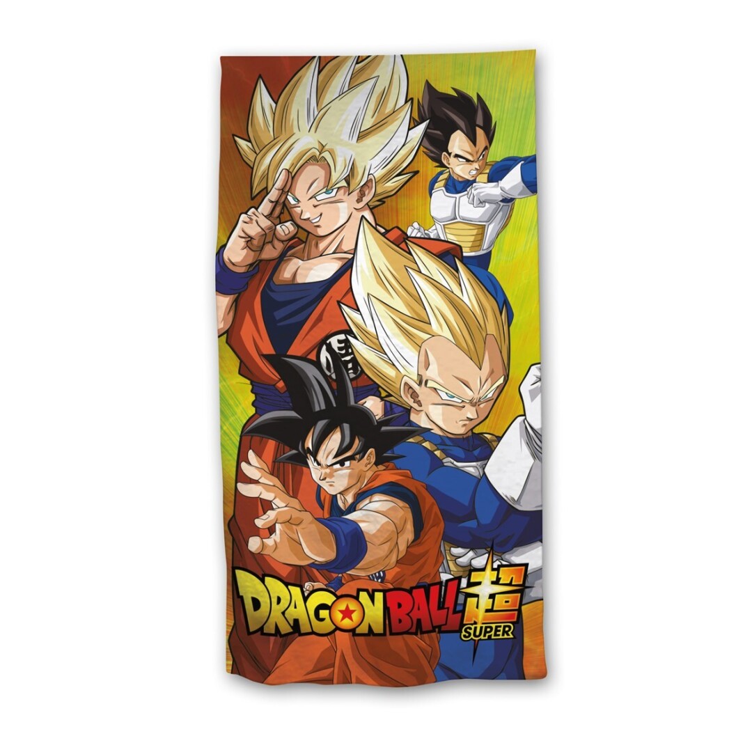 DRAGON BALL S – Super Saiyajin – Strandtuch 100 % Baumwolle – 70 x 140 cm