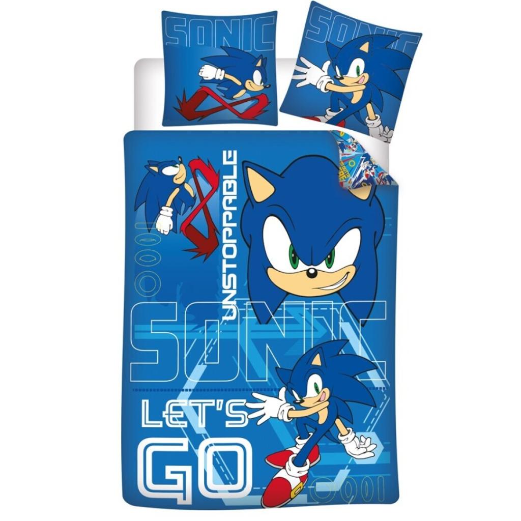 SONIC - Duvet Cover 140x200cm + 65x65cm - Let's Go