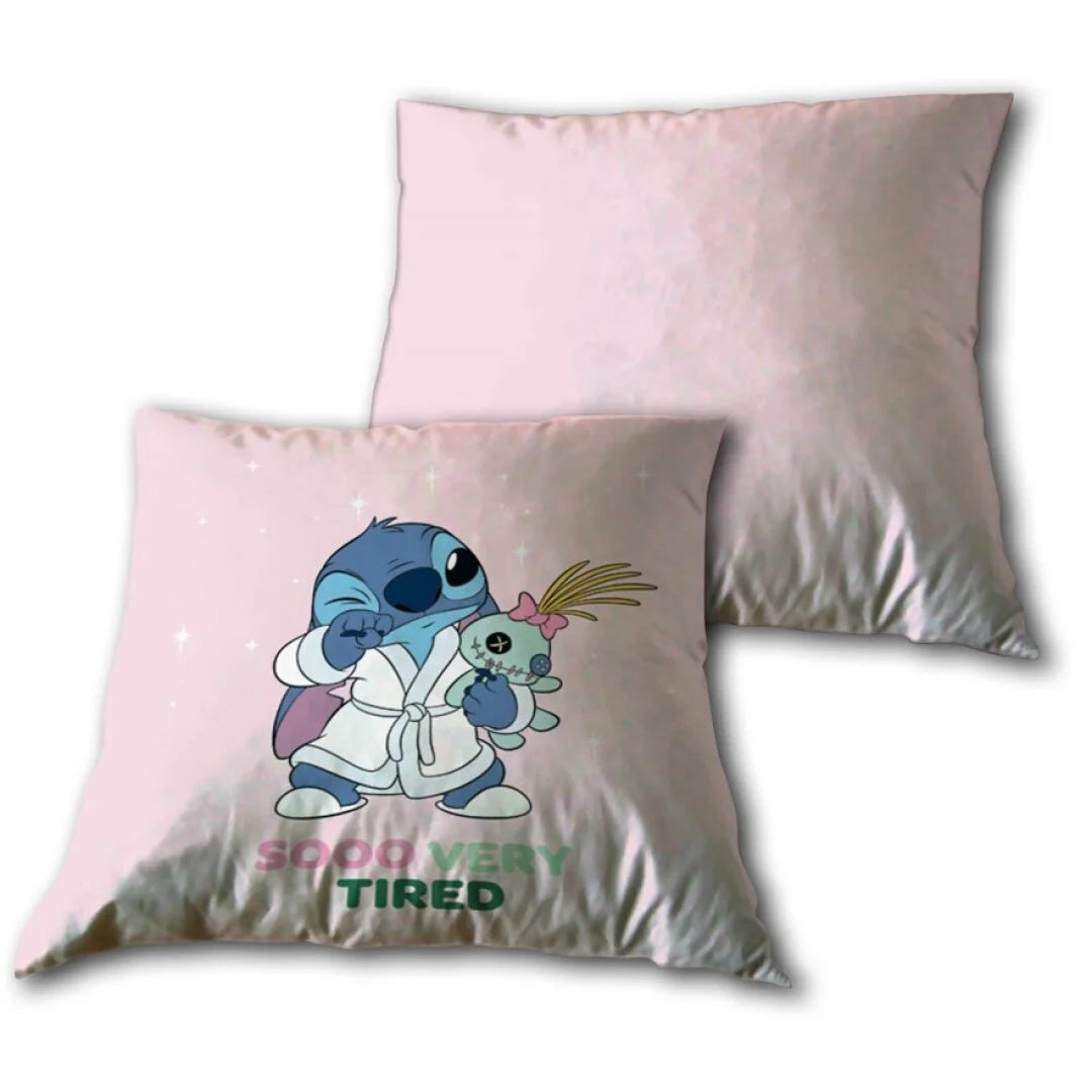 LILO & STITCH - Sooo very tired - Cushion 35x35cm