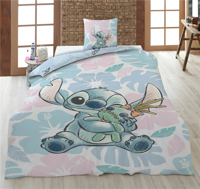 LILO & STITCH - Stitch & Scrump - Duvet Cover 140x200cm + 65x65cm