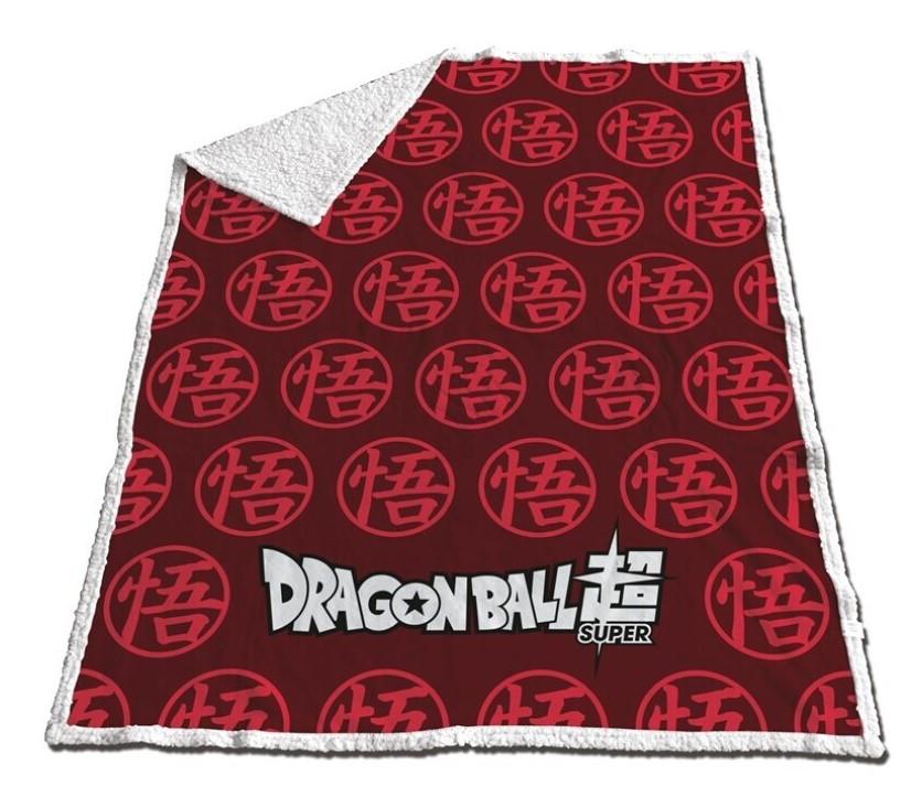 DRAGON BALL SUPER - Sherpa Blanket 130x170cm - Symbol