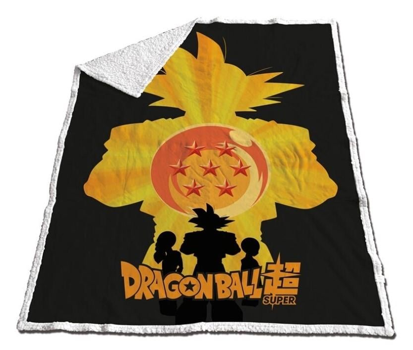 DRAGON BALL SUPER - Sherpa Blanket 130x170cm - Dragon Ball