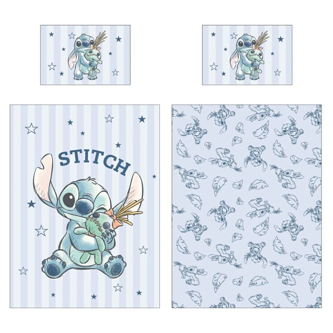 DISNEY - Stitch - Duvet Cover 100x140cm + 40x60cm
