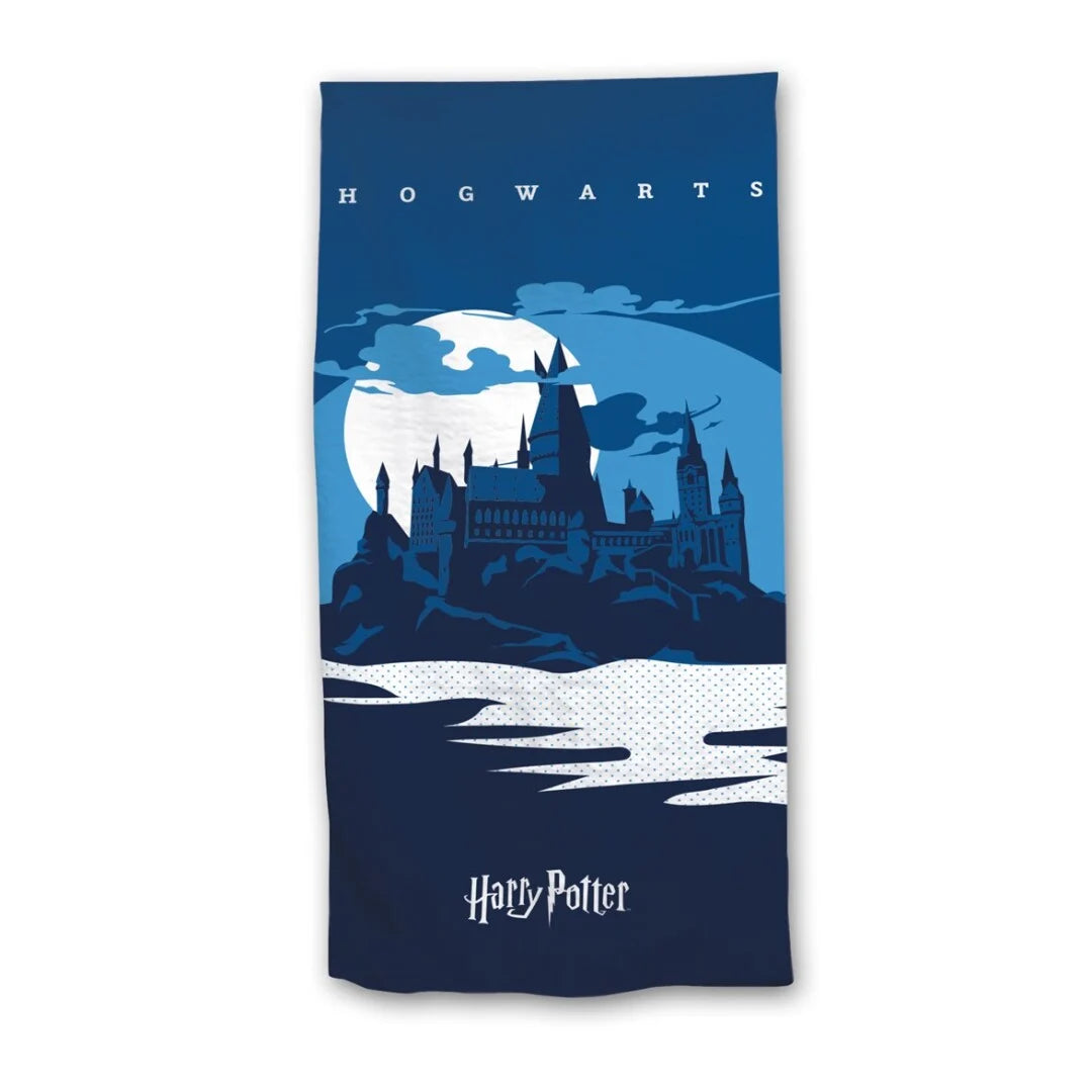 HARRY POTTER – Hogwarts – Strandtuch 100 % Polyester – 70 x 140 cm
