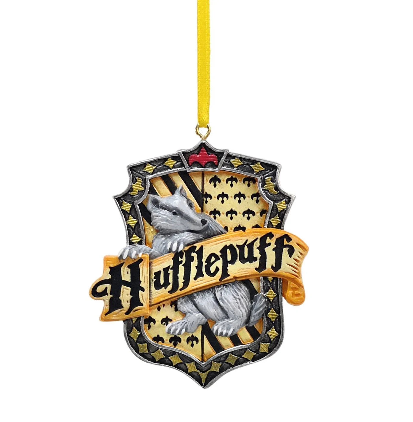 HARRY POTTER - Hufflepuff - Christmas Tree Ornament 8cm