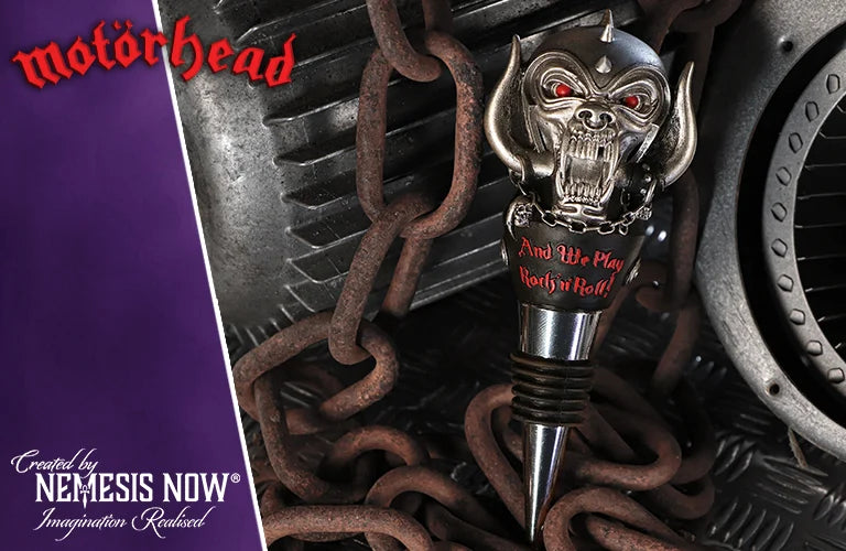 MOTORHEAD - Warpig - Bottle Stopper 13.5cm