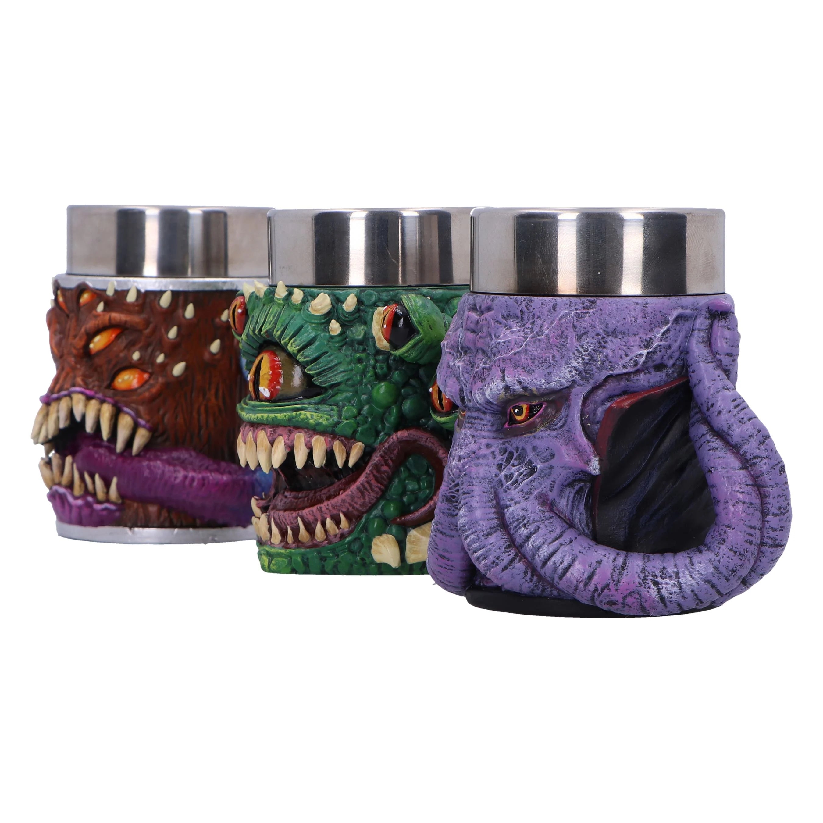 DUNGEONS & DRAGONS - Mini Monster - Set of 3 Tiny Tankards 8.8cm