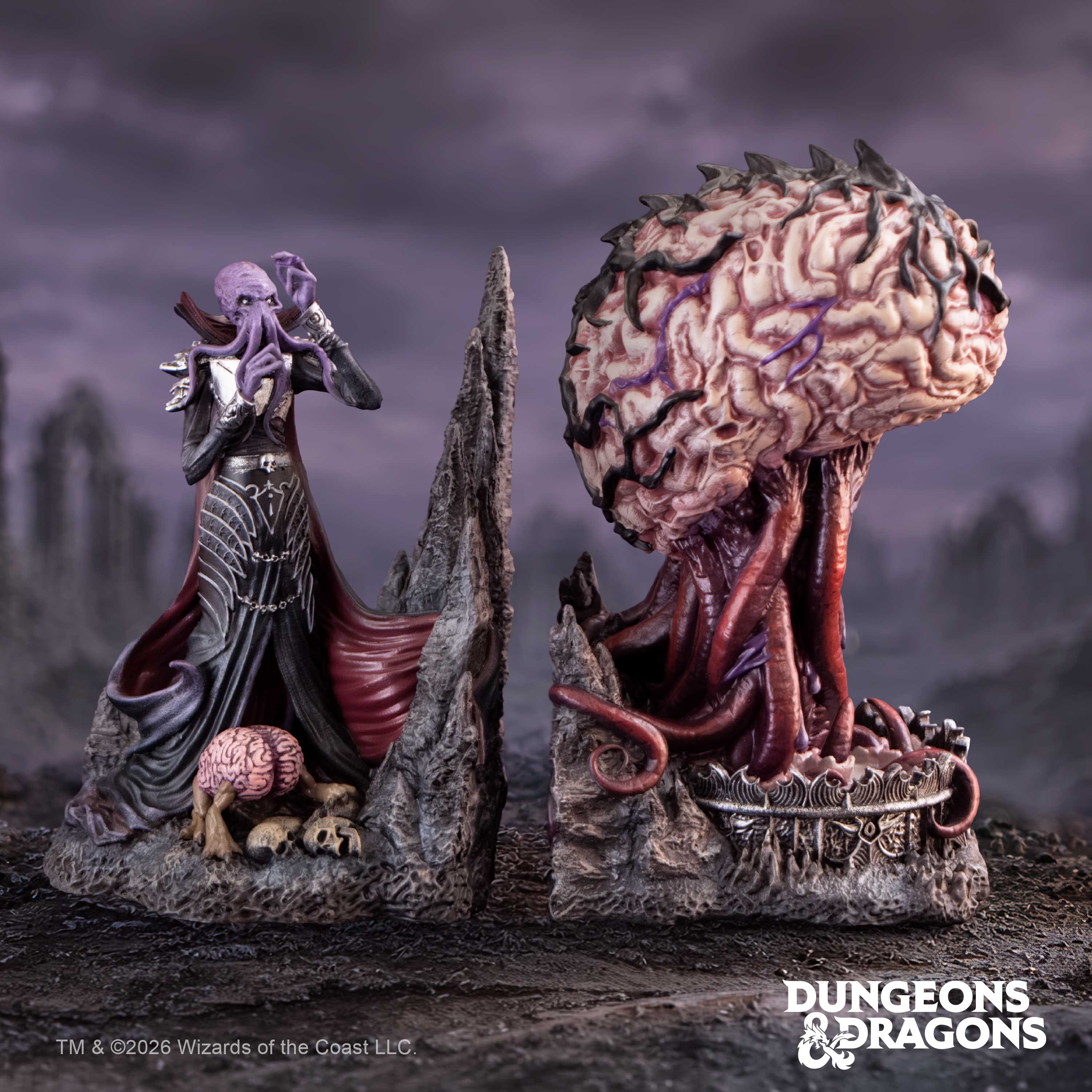 DUNGEONS & DRAGONS - Illithid - Bookend 20.3cm