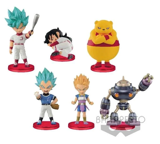 DRAGON BALL SUPER - Figur WCF Vol 4 - Sortiert. 6 Zeichen – 7 cm