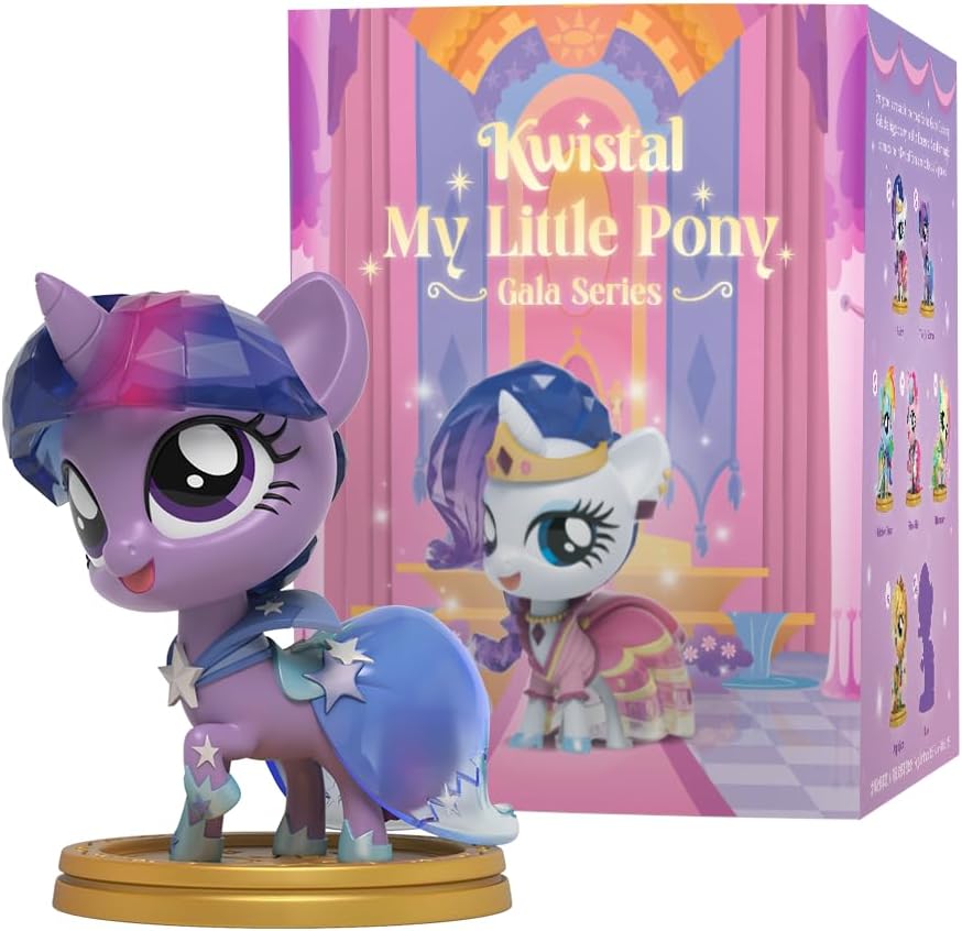 KWISTAL : MY LITTLE PONY - Gala Series - Display 6 Fig.