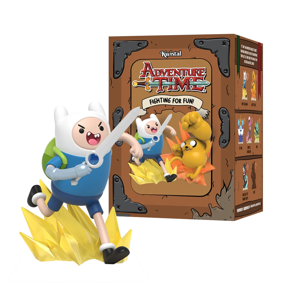 ADVENTURE TIME - Kwistal Fighting for Fun Series - Display 6 Fig.