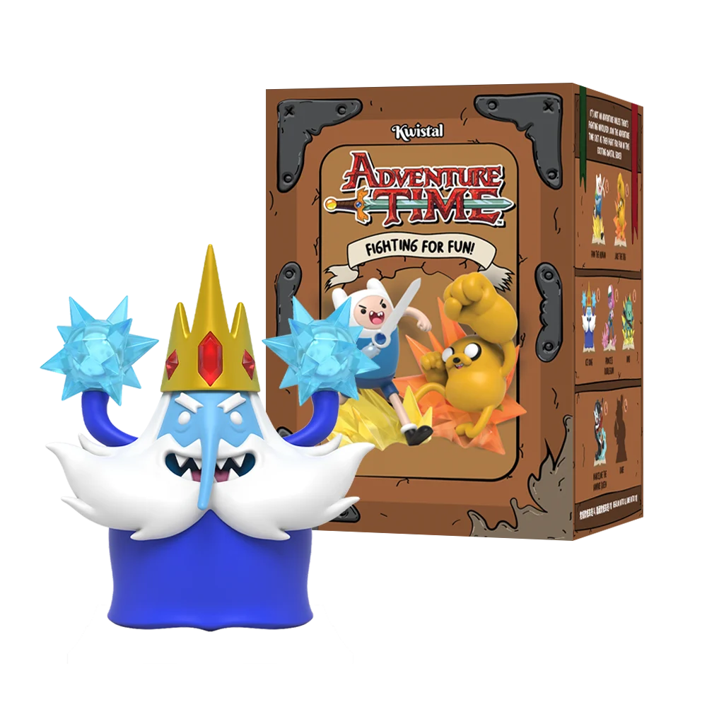 ADVENTURE TIME - Kwistal Fighting for Fun Series - Display 6 Fig.