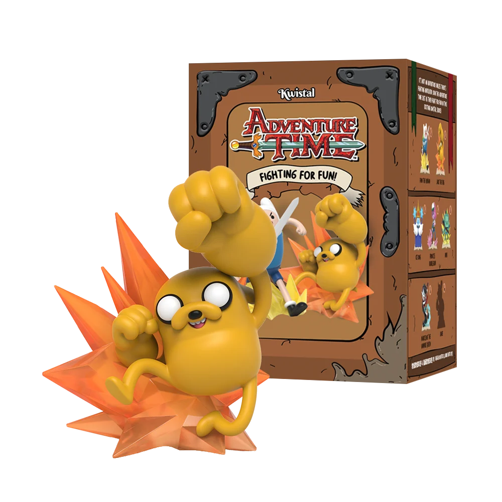 ADVENTURE TIME - Kwistal Fighting for Fun Series - Display 6 Fig.