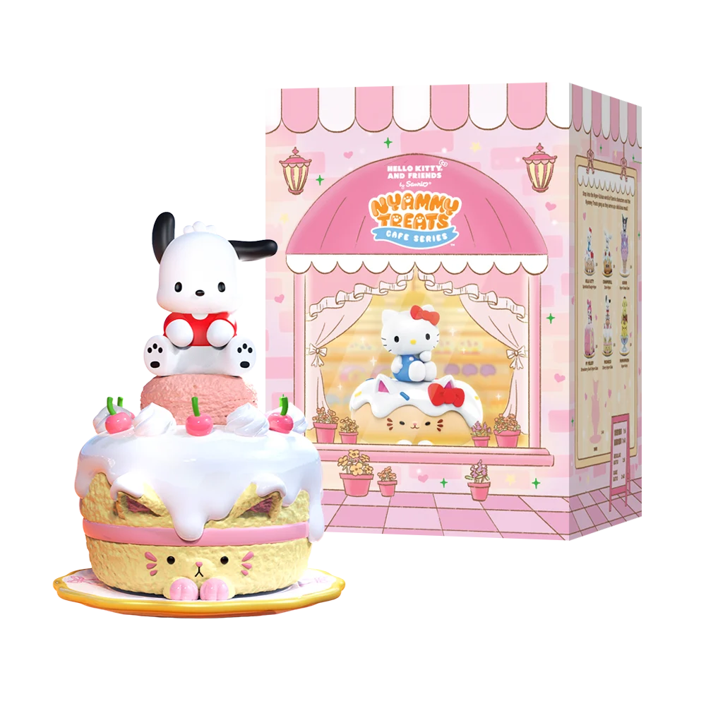 SANRIO - Nyammy Treats Sanrio Cafe Series - Display 6 Fig.