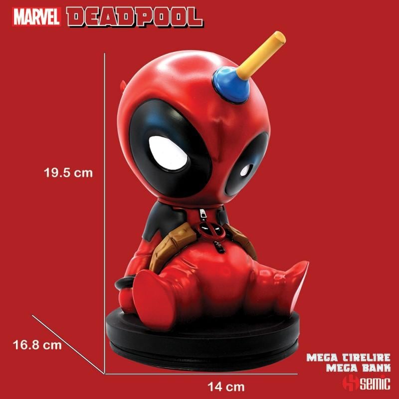 MARVEL - Spardose Blisterbox - Baby Deadpool - 19,5 cm