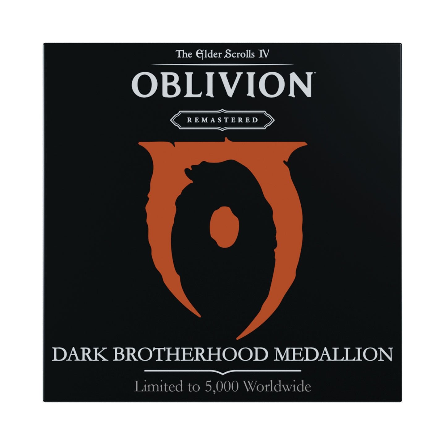 ELDER SCROLLS OBLIVION - Dark Brotherhood - Limited Edition Medallion