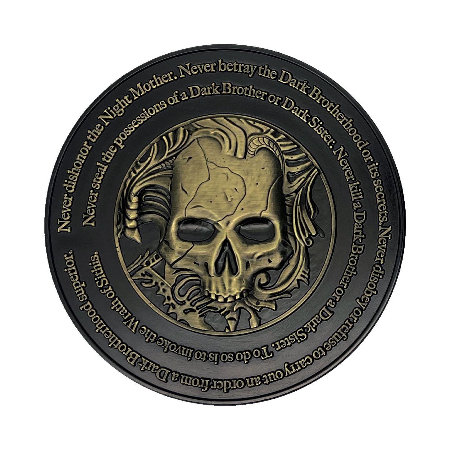 ELDER SCROLLS OBLIVION - Dark Brotherhood - Limited Edition Medallion
