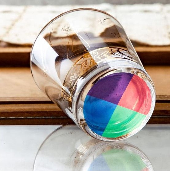 HOWL'S MOVING CASTLE - Howl and Sophie - Engraved glass 8x8x8.9cm