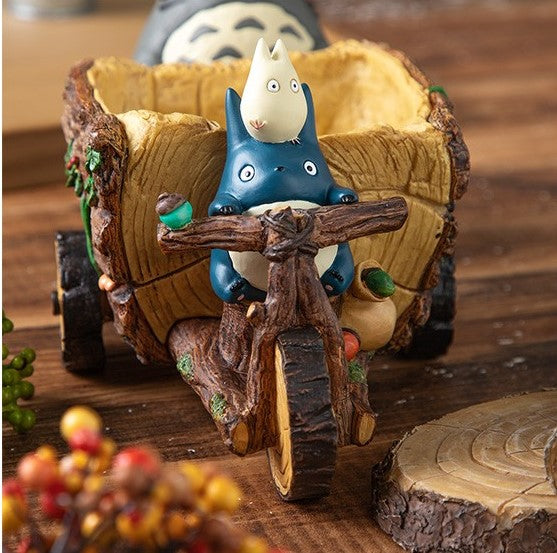 MY NEIGHBOR TOTORO - Tricycle Totoro - Diorama Box 13cm