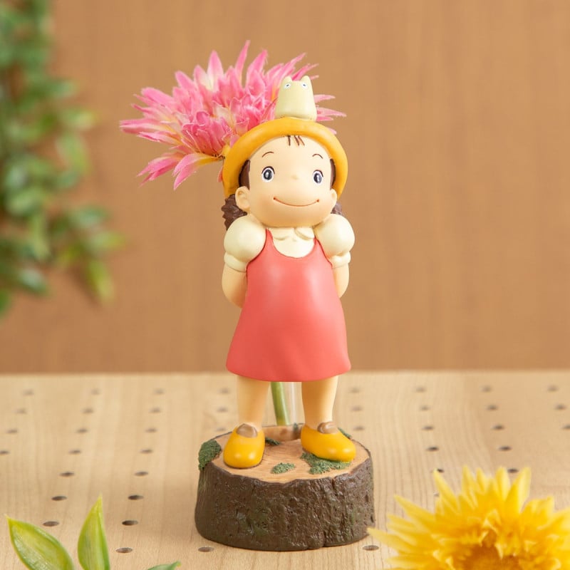 MY NEIGHBOR TOTORO - Mei & White Totoro - Fig. Soliflore 12x13x21.5cm