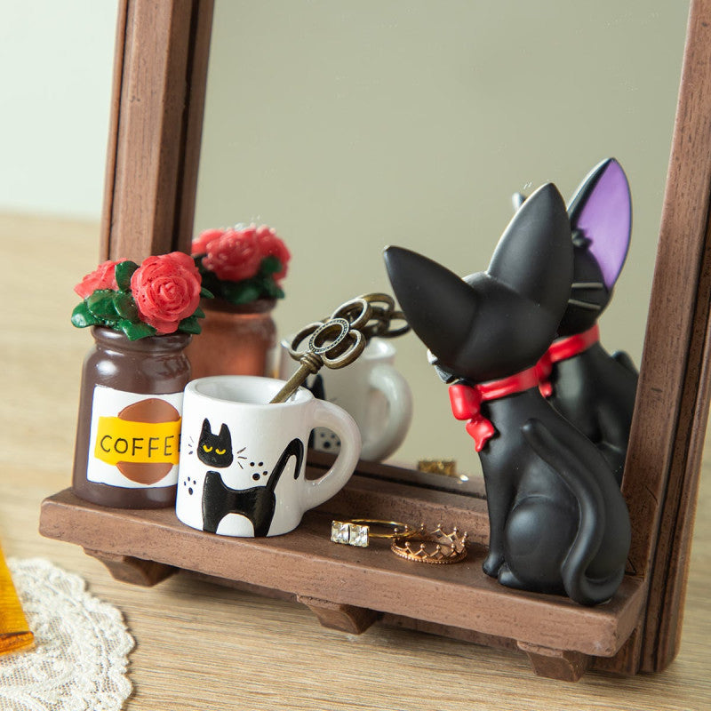 KIKI'S DELIVERY SERVICE - Jiji in front of mirror - Mirror 5.5x14x21cm