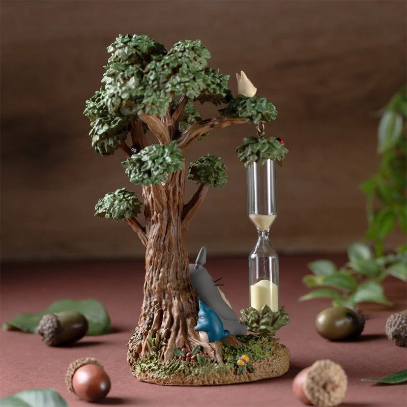 MY NEIGHBOR TOTORO - Camphrier & Totoro - Diorama Sand Timer 16cm