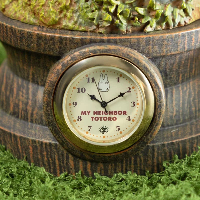 Catbus Clock MY NEIGHBOR TOTORO - Mei, Satsuki and Catbus - Diorama Clock