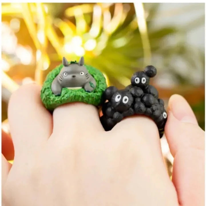 MY NEIGHBOR TOTORO - Totoro - Assortiment 6 Ring - BLIND BOX